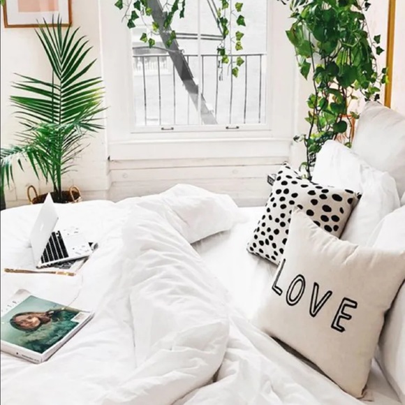 WILA Other - Set of 2 • pillow covers 18” love dots 815338